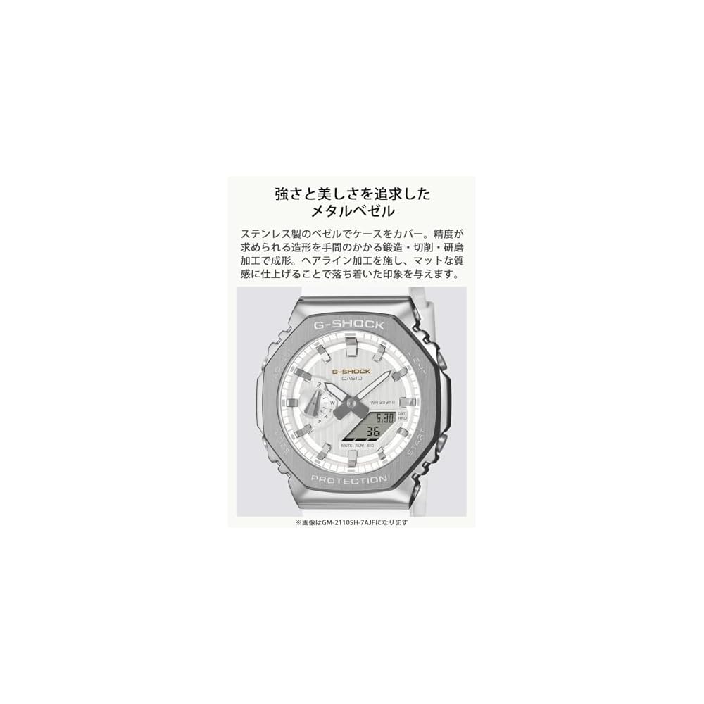 Casio G-Shock Precious Heart Selection Women's Metal Covered Watch Navy GM-S2110SH-2AJF Eco-Friendly Material