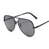 Vintage Black Pilot Sunglasses Women Men Luxury Brand Designer Sun Glasses Female Big Frame Gradient Fashion