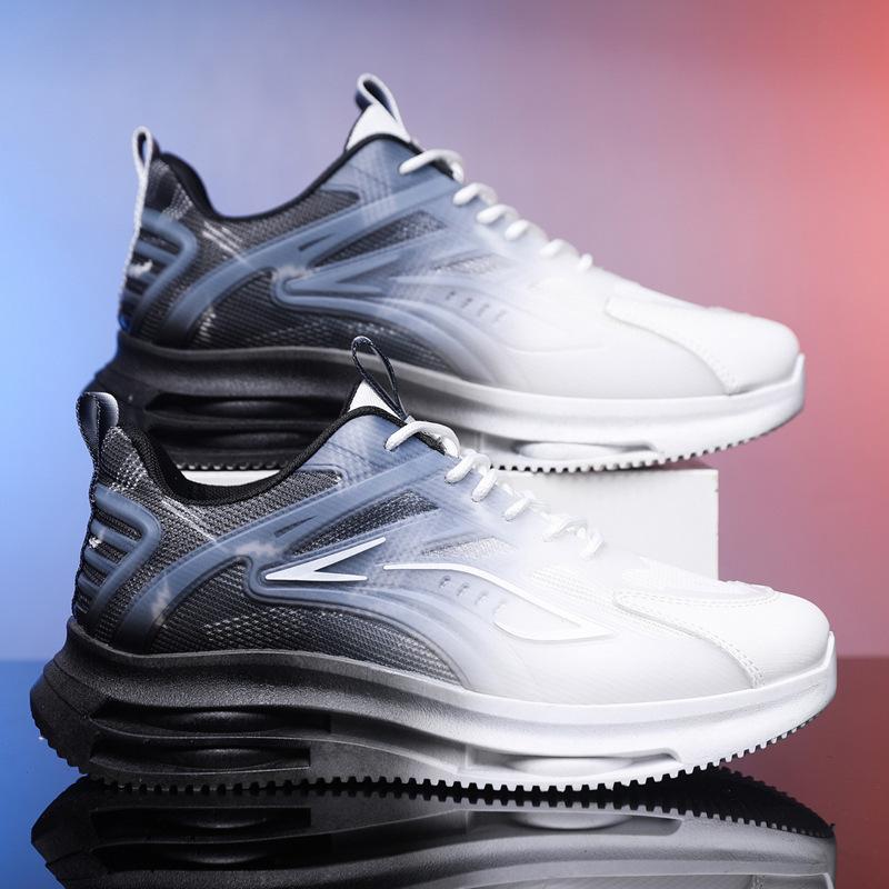 

24 весенних тренда, новые мужские туфли, дышащая ткань, спортивная повседневная обувь, нескользящая и износостойкая, на толстой подошве, папины туфли 44