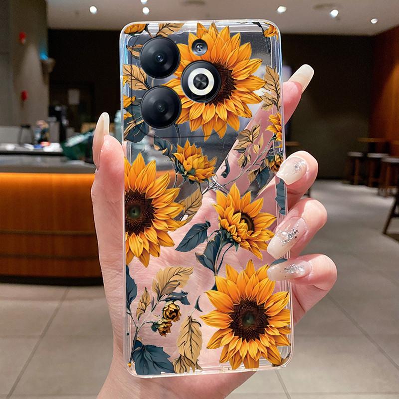 Casing For infinix Smart 8/Smart 8 Pro Luxury Dragon Cute Cool Boys Girls Soft silicone Phone Case Back Cover Transparent Shell