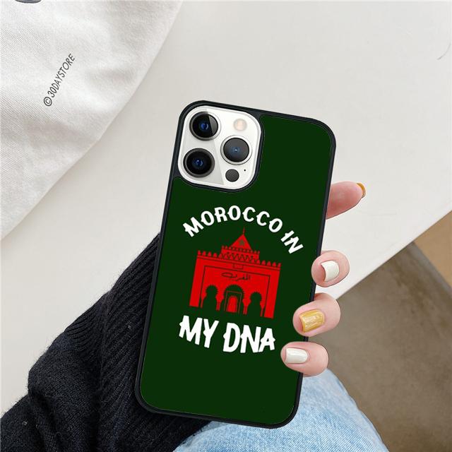 Morocco Flag Moroccan Unique Coque Shell For iPhone 17 Air 15 16 14 13 12 Pro Max 11 Pro Max Plus Phone Case Cover