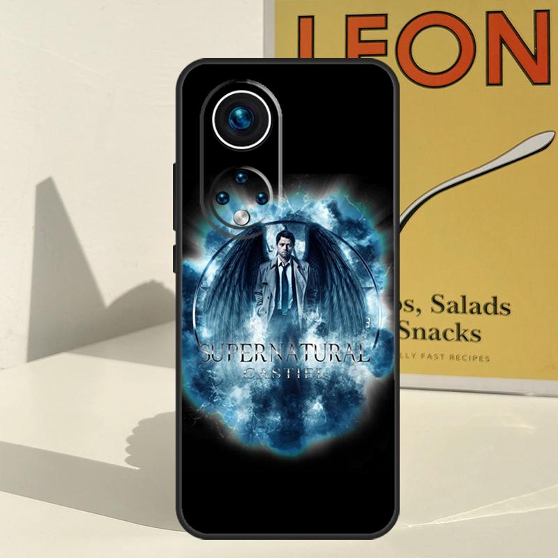Supernatural Castiel Angel Case For Honor 200 Magic 7 5 6 Pro Honor X9c X9b X9a X8b X8a X8 X9 50 70 90 Lite Back Cover