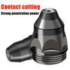 P80 Electrode Tip Nozzle,1.5mm Cutter Torch Consumables Accessory for Air Plasma Cutting Machine 10 Set