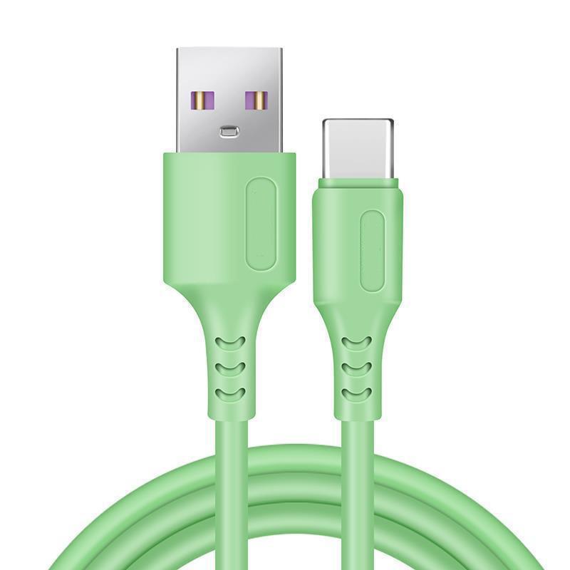 Liquid Macaron 5A Fast Charging Universal Flash Cable for Huawei & Xiaomi Type-C - Hot Seller