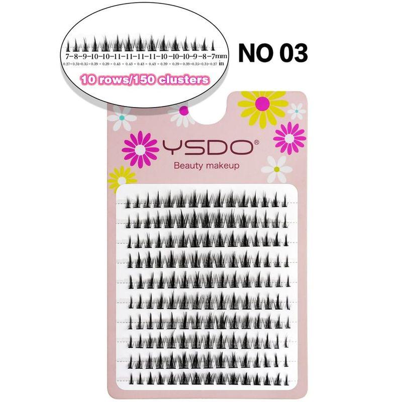 Lashie - Natural Multipack False Eyelashes Cluster / Bottom Multipack False Eyelashes Cluster (Various Designs)