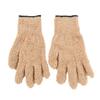 2024 New Cleaning Gloves Microfiber Coral Fleece Car Grooming Gloves Solid Five Finger Dust Removal Housework Absorbent Gloves