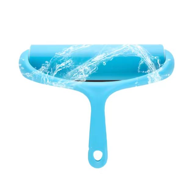 Small Reusable Eco-Friendly Pet Hair Remover Brush TPR Handle Epilator Lint Roller for Reptiles Tools Sticker Boxed Plastic