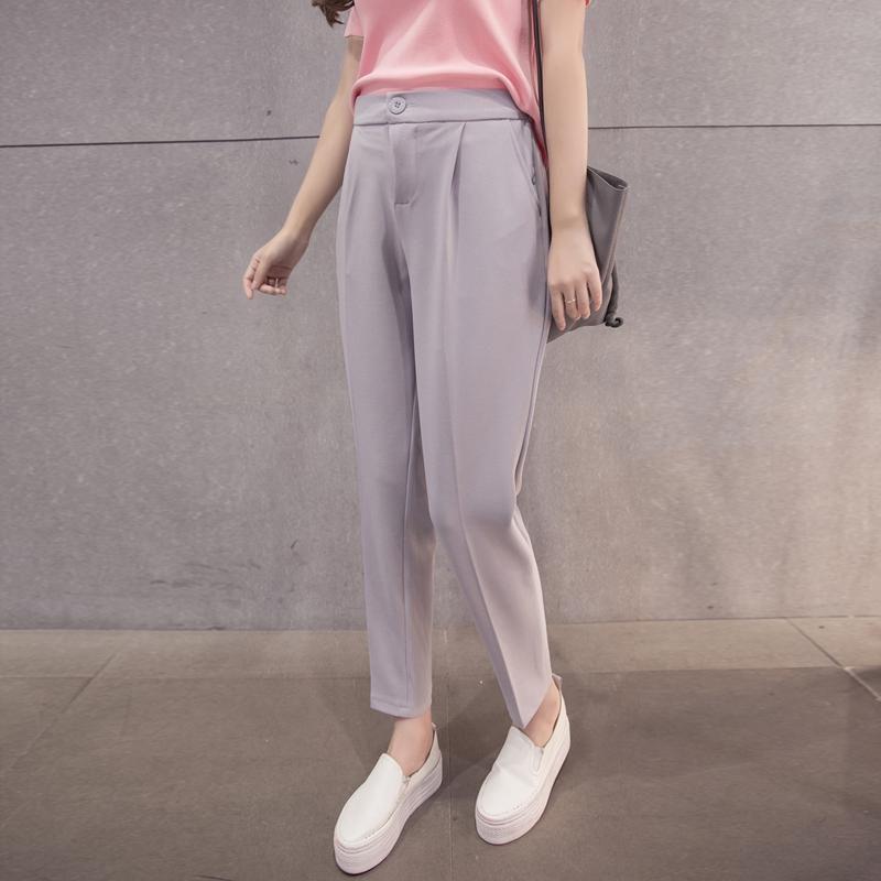 Stylish Women Harem Pants High Waist Casual Slim Plus Comfortable Trousers