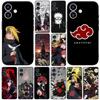 Deidara Narutos Akatsuki Itachi Uchiha Cover for Samsung Galaxy A56 A26 A36 A10 A20 A30 A31 A32 A50 A51 A52 A53 A33 A12 A14 Case