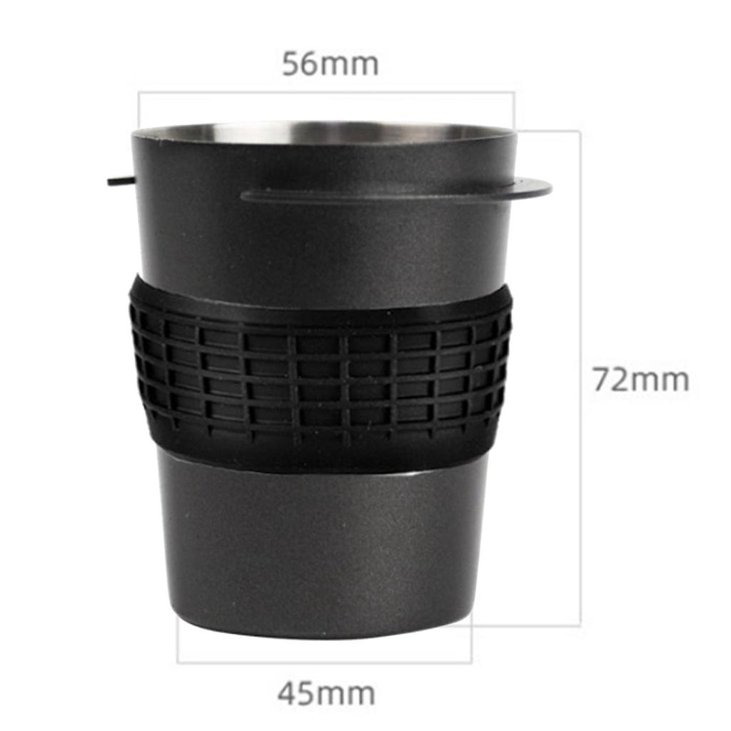 Non-slip Stainless Steel Coffee Dosing Cup for 58mm Coffee Machine Cups - 2