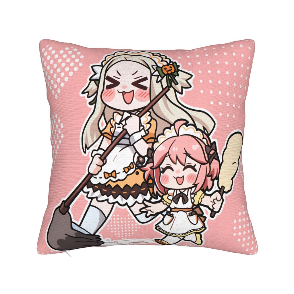 Pillow Case Kawaii Gaming T-Trickcals Print Pillow Cover For Chair Sofa Home Decor Vintage Pillowcases