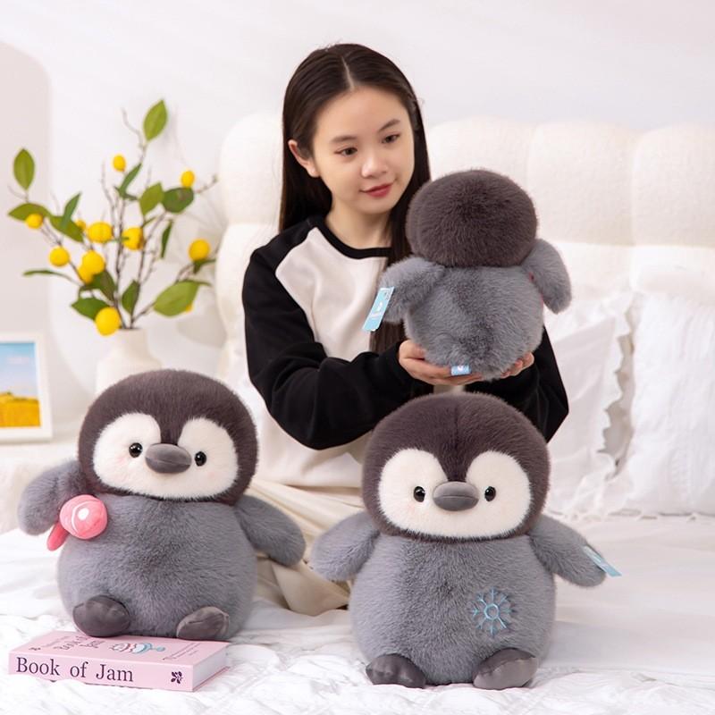 Fish Pattern Snowflake Penguin Plush Toy Stuffed Animal Kids Marine Doll Animal