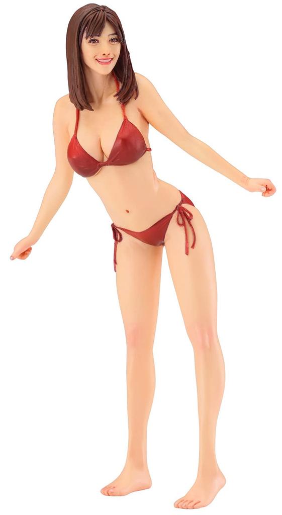 Hasegawa Real Figure Collection Gravure Girl Unpainted Resin Kit SP487 1/12 No.07 Vol.2