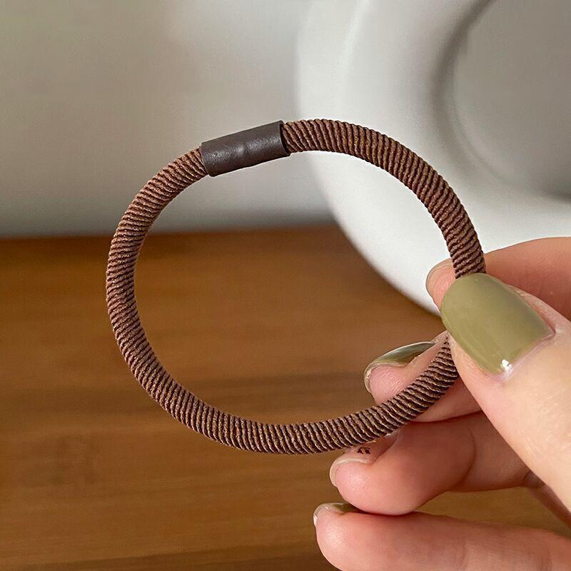 Temperament Rubber Band Female Hair Tie Hair Rope High Elastic Durable Rubber Band Hair Tie Headpiece