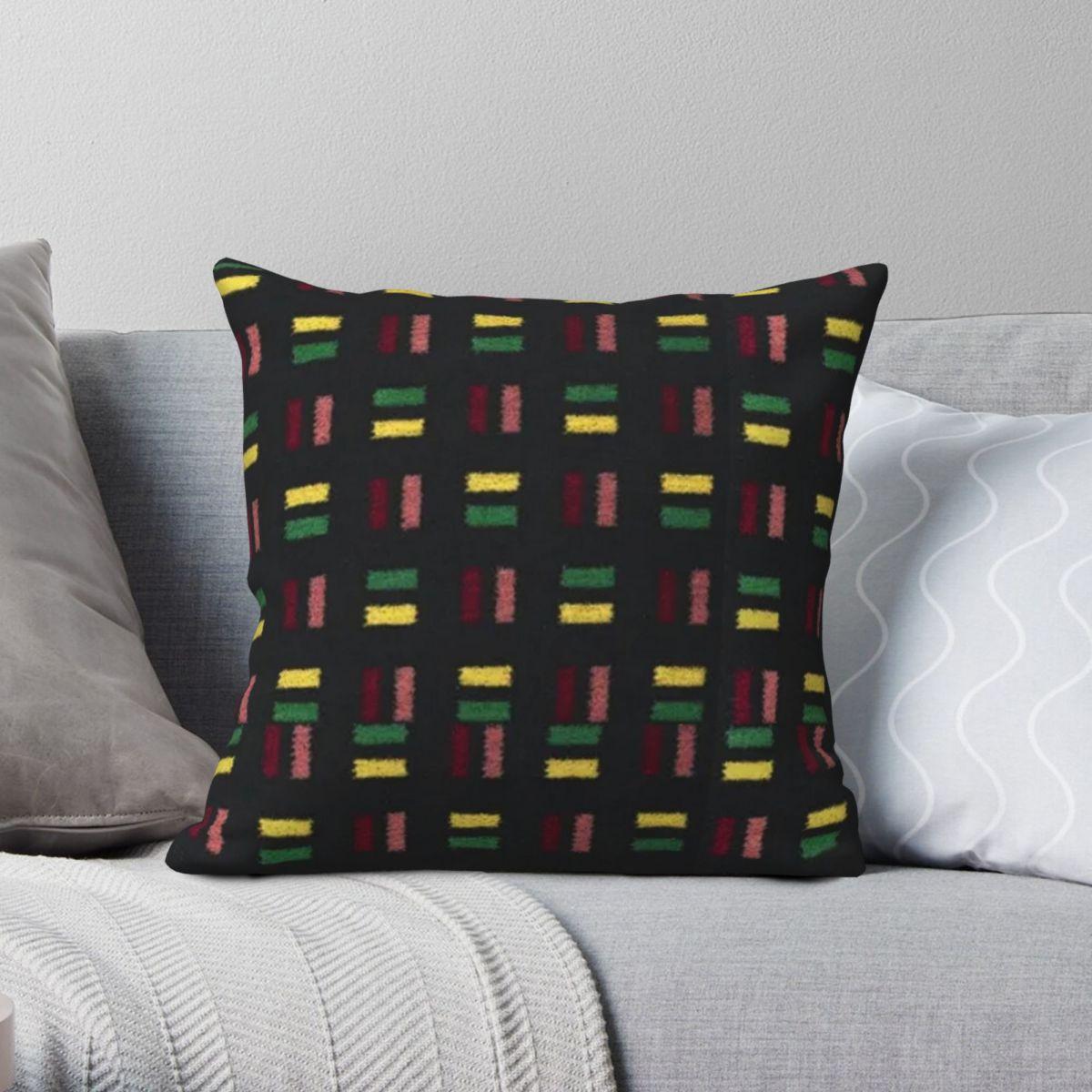Green Harvest Unisex London Underground Seat Pillowcase Polyester Linen Velvet Creative Zip Decor Pillow Case Sofa Seater Cushion Cover