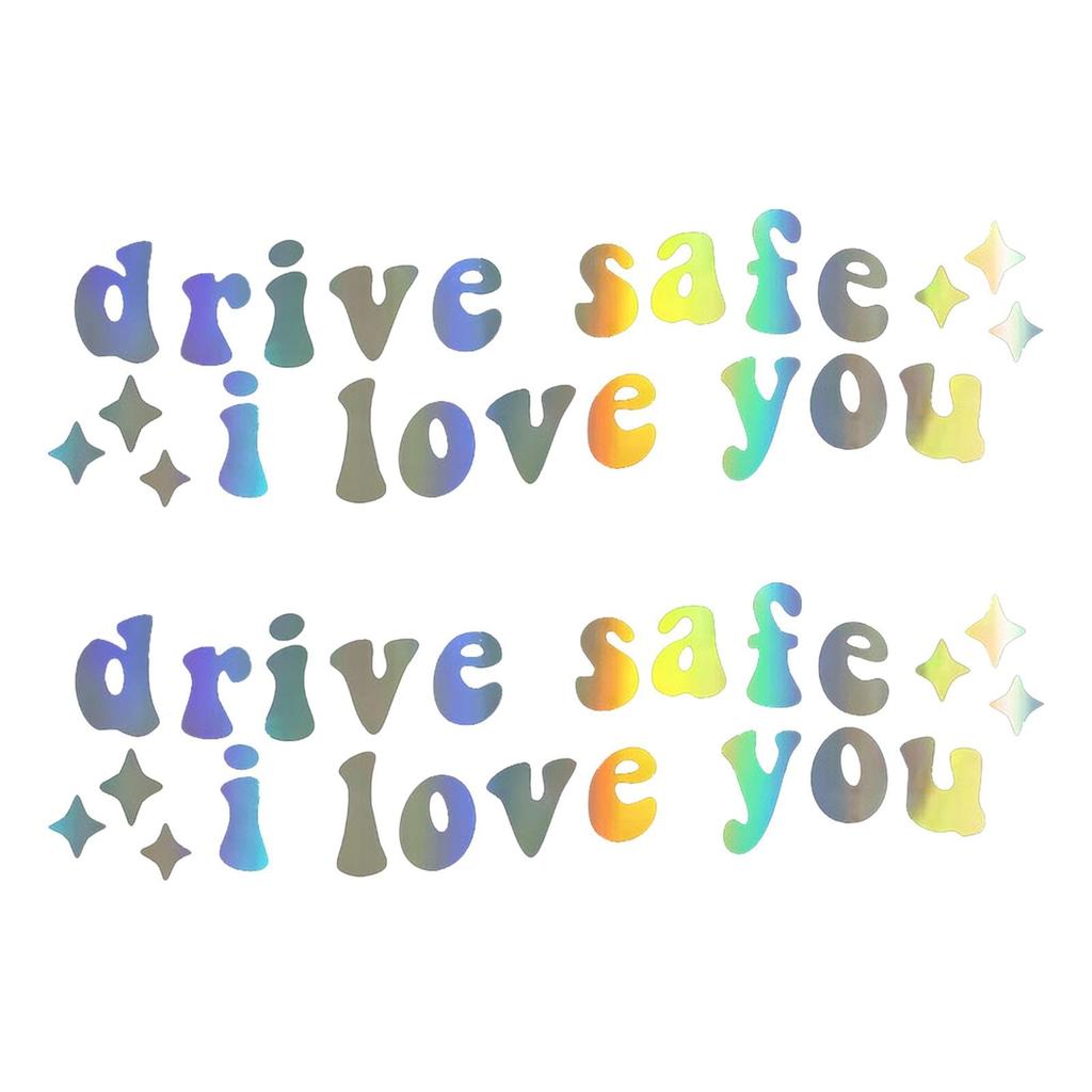 Car Window Decal, Car Decal Sticker Decor | Car Rearview Mirror Reflector Decal Decor