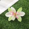 1/3Pcs Women Hairpin Secure Grip Realistic Orchid Design Hair Clip Non-Fading Decorative Hair Accessories