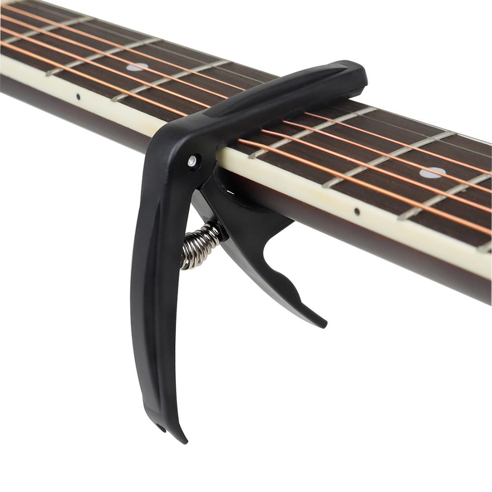 Universal Capo Guitar Accessories Quick Change Clamp Key Acoustic Classic Guitar Capo Ukulele Tuning Clamp for Guitar Parts