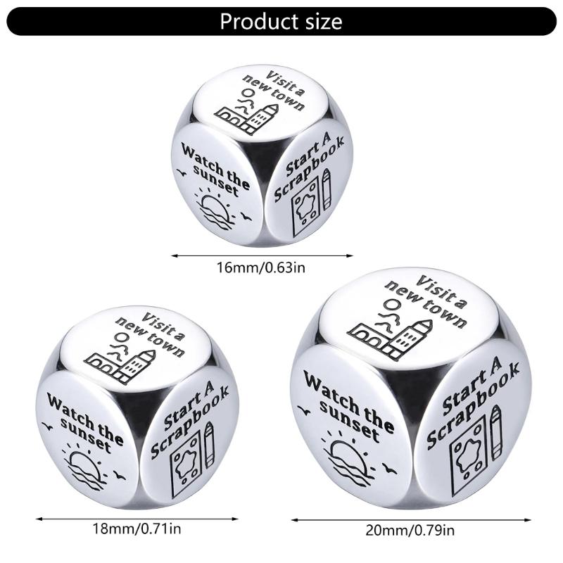 Stainless Steel Decision Making Maker Date Night Game Option For Couples New Adventure And Unforgettable Moment