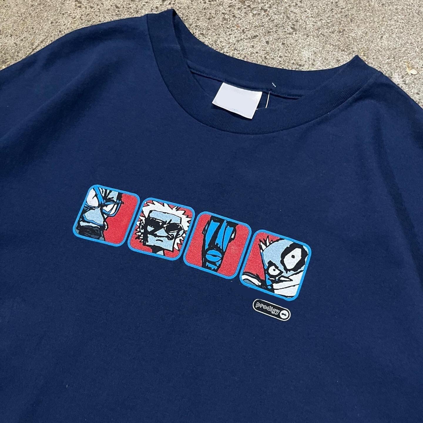 Reprinted 1997s The Prodigy T-shirt navy color unisex shirt TE6608 XXXXL