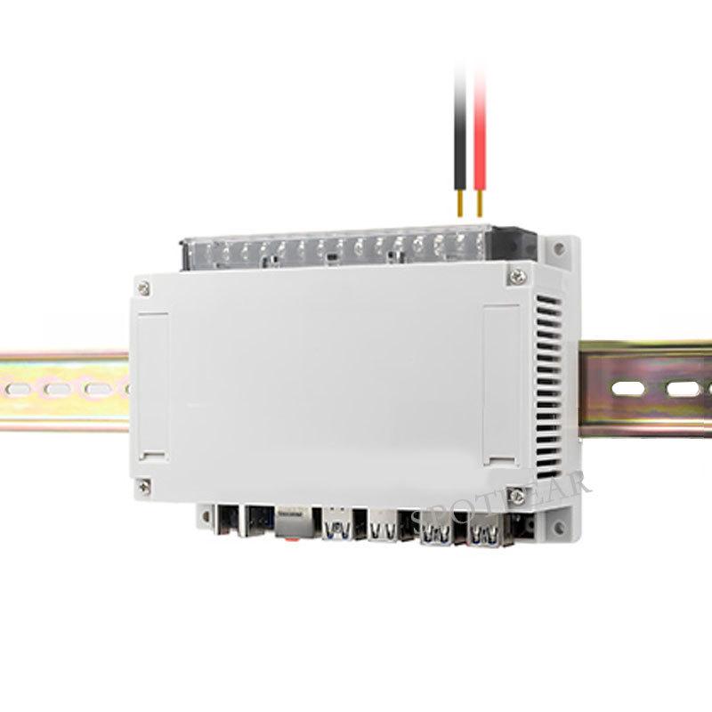 Raspberry Pi 4B/5 Industrial Expansion Board: RS232, RS485, CAN, CANFD with Housing