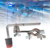 Drum Extension Clamp Drum Support Drum Holder Stand Drum Clamp Extension Clip Cymbal Drum Arm Stand Holder with Felt Pad