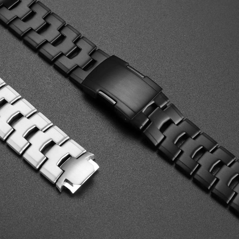 For Tissot T111 Racing Titanium metal Men Watchband Bicycle Race Special T111417 Watch Strap 18mm Convex Stainless steel Bracele