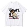 ROSE Bruno Mars APT T Shirt Fashion Unisex Women Harajuku Graphic TShirt Unisex High Quality Cotton Vintage Summer Tees Shirts