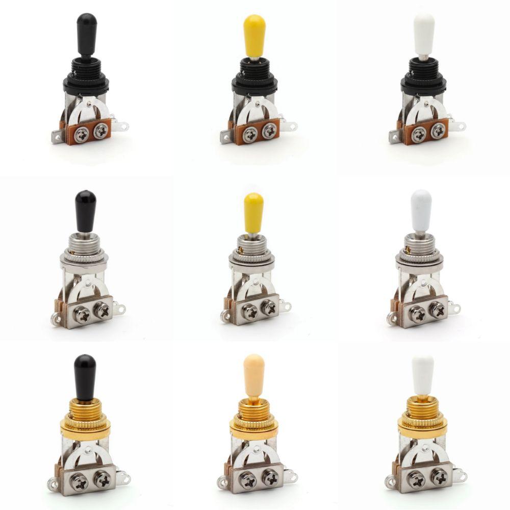 Stable Contact Electric Guitar Toggle Switch 3 Way Toggle Switch Guitar Pickup Selector