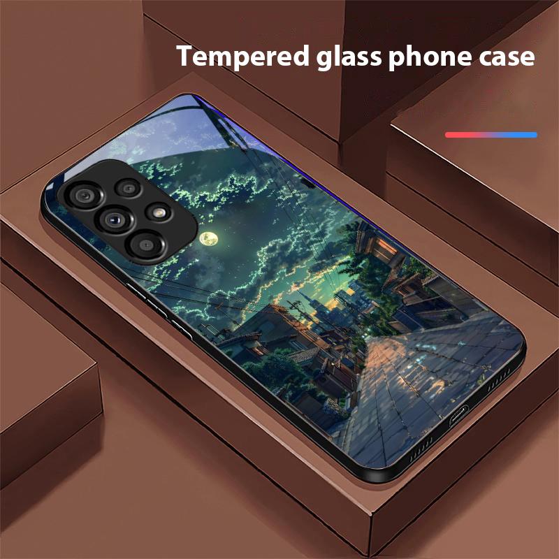 Rote Und Schwarze Herzen Für Samsung Galaxy S10 S20 Plus S21 FE S22 S23 S24 FE S25 Ultra Schwarz Gehärtetes Glas Handyhülle Hartschale