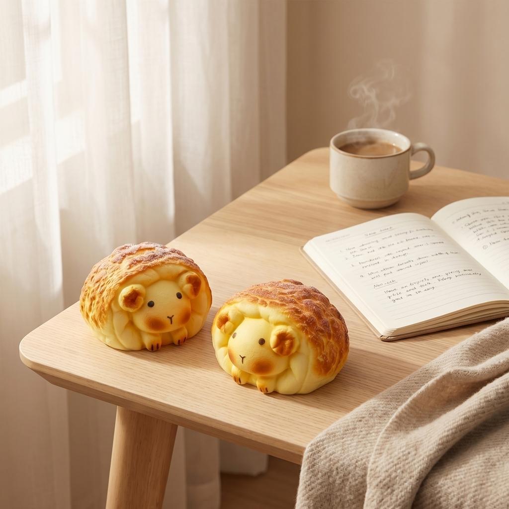 Slow- Cartoon Bread Decompression Model Prop