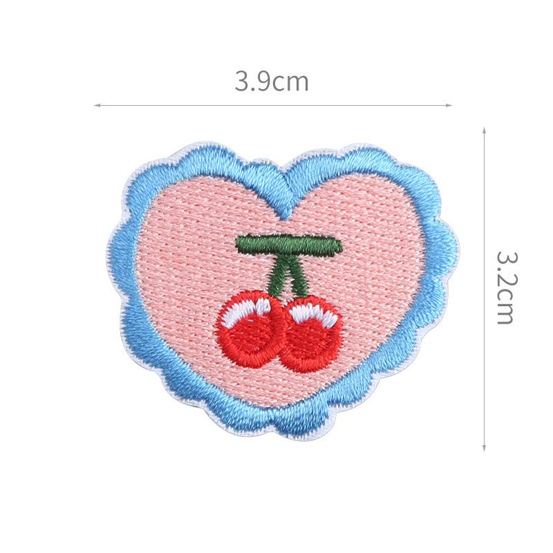 Seam-Free Down Jacket Patch Sticker, Self-Adhesive Love Embroidery Sticker, Clothes, Pants, Holes And No Marks, Repair Subsidy, Heart-Shaped Sticker