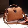 Korean Style 2024 Women's Frosted Retro Handbag - Versatile Shoulder Bag for Ladies