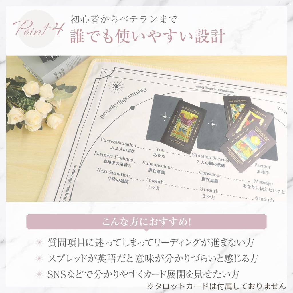 Tarot by YouTuber A spread for predicting future developments in Tarot Spread Love Spread with Japanese Guide [Love Spread] [Supervised momonga] love.