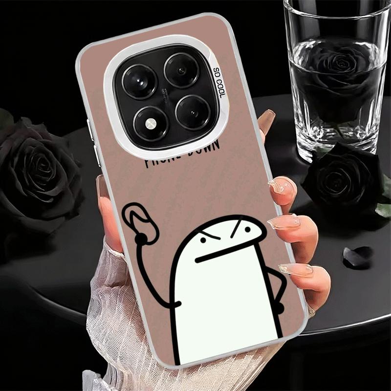 Funny Dont Touch My CallPhone Shockproof Phone Case for Xiaomi Redmi Note 15 14 13 12 Pro Plus 11 11S 11T 5G Cover Anti Fall Fun