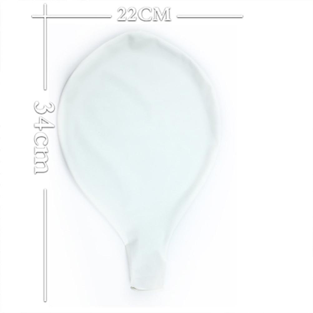 12 Stück 36-Zoll-Dekorationsballons aus Latex, Partyzubehör für Geburtstag, Hochzeit, Babyparty, Weihnachten, wiederverwendbare Fotorequisiten