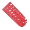Nut and Bolt Thread Checker, Bolt Size and Thread Gauge, Aluminum Alloy Metric Thread Bolt Size and Thread Gauge, Wall-Mountable Bolt Thread Identific