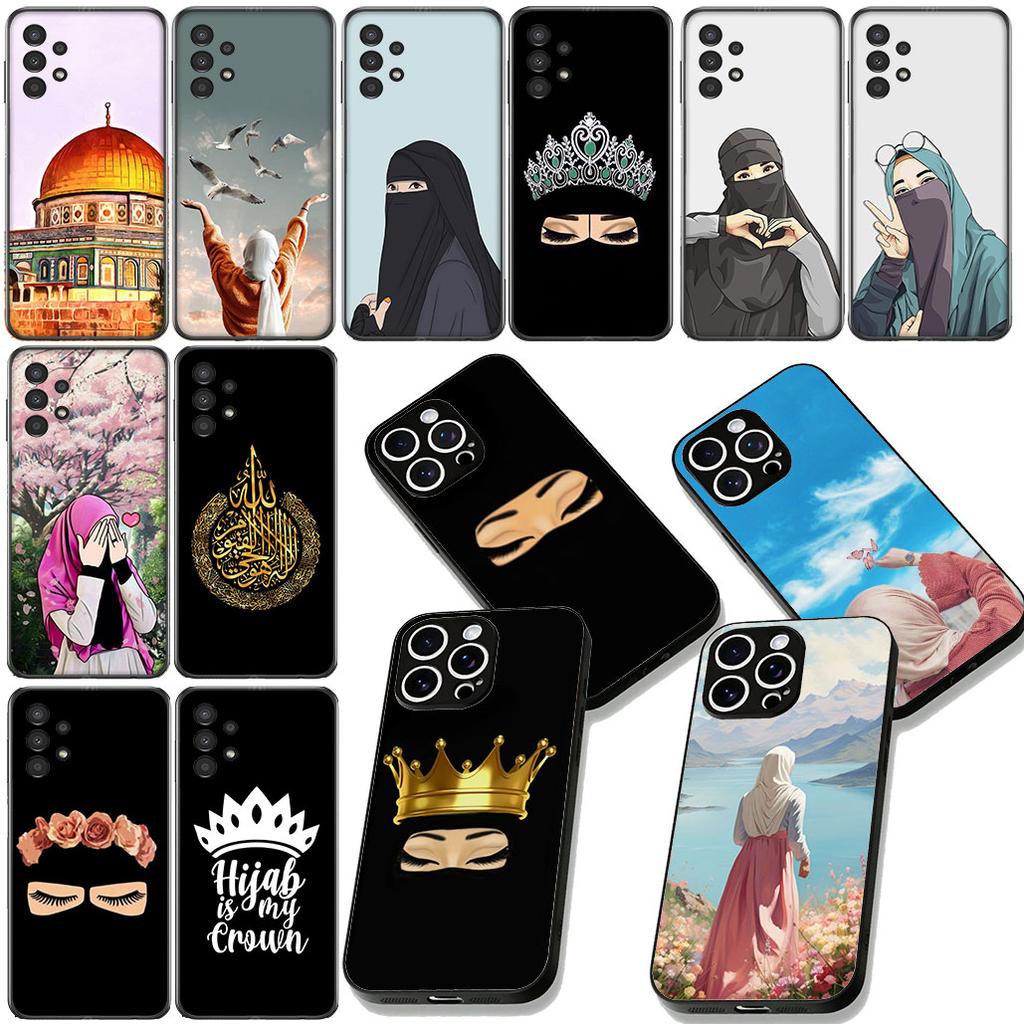 Arabic Islamic Muslim Muslimah Phone Case for Apple iPhone 12 13 Mini XS 11 Pro Max 7 8 Plus + XR 8+ X SE 2020 SE3 Soft Cover