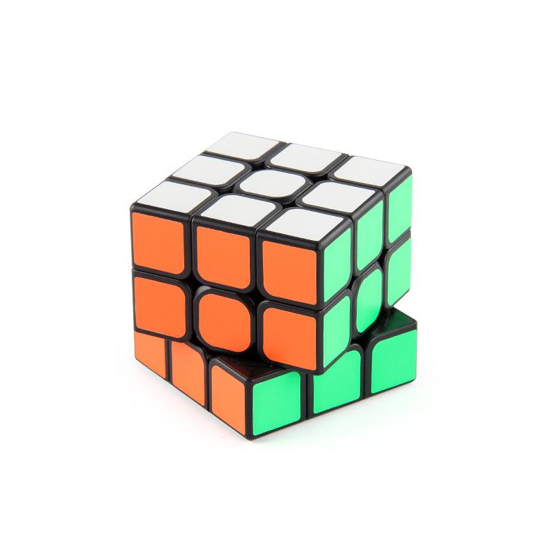 Science And Education Puzzle Rubik'S Cube Toy 5.7Cm Third-Order Rubik'S Cube Elastic Rounded Corner Smooth Rotation Positive-Order Rubik'S Cube