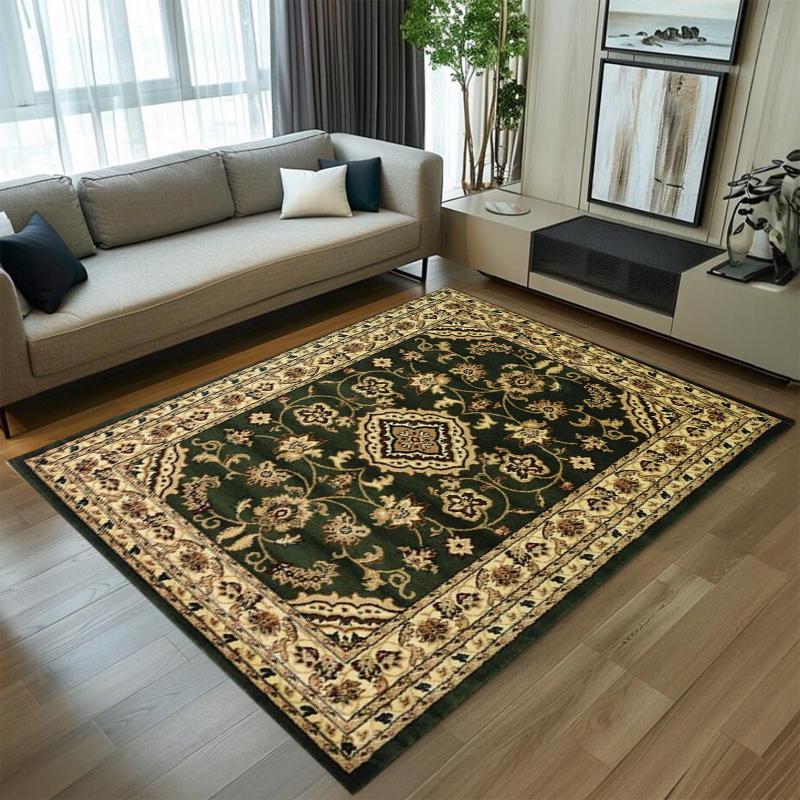 

Retro Vintage Carpet Mat Rug Home Decoration Living Room Bedroom Floor Decor Traditional Pattern Non Slip Rugs Bedroom Decor 40x60cm