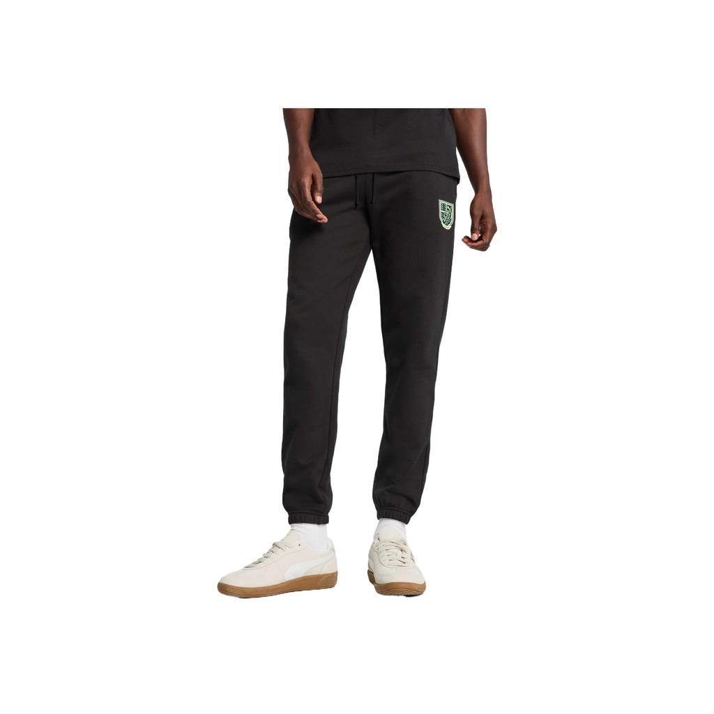 Puma Comfortable Versatile Simple Breathable Casual Pants Men Bottoms Black 631886-01