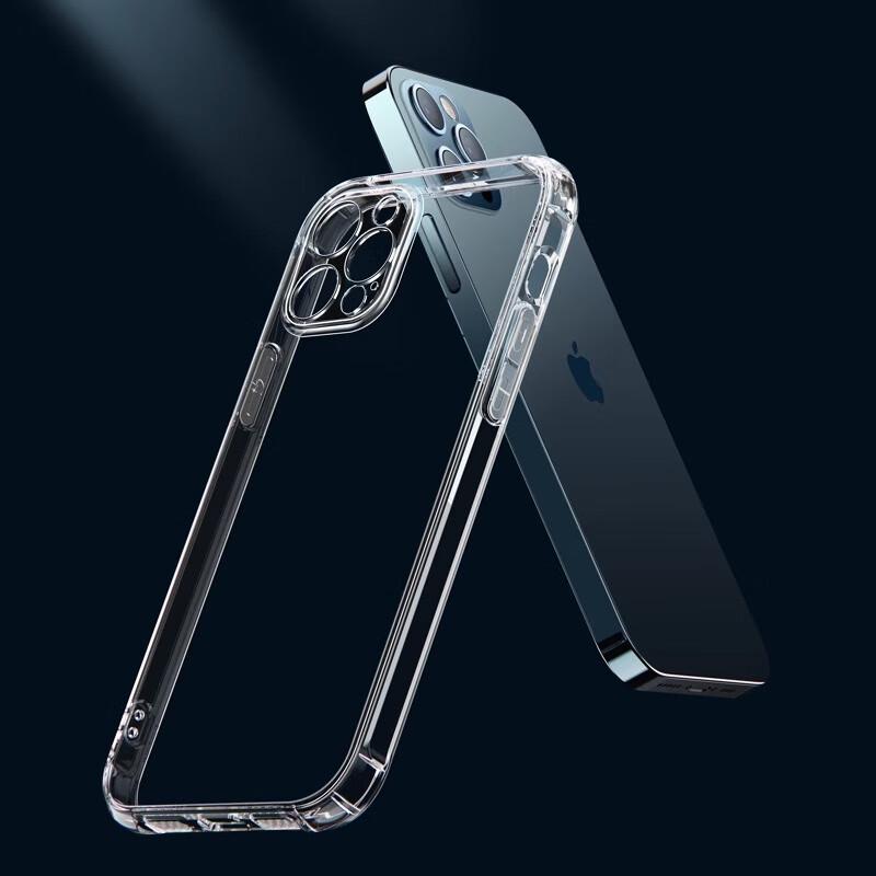 HOLDZU Airbag Transparent Frosted iPhone Case