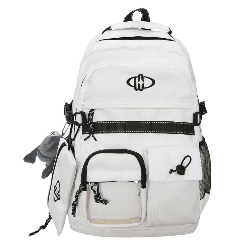 Schoolbag Japanese backpack men's and women's high-end computer commuting schoolbag college student trendy brand fashion large-capacity travel