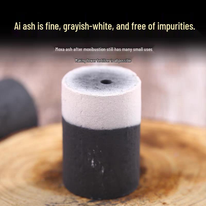 Smokeless Moxa Sticks: 54 Carbonized Moxa Strips for Home and Salon Use