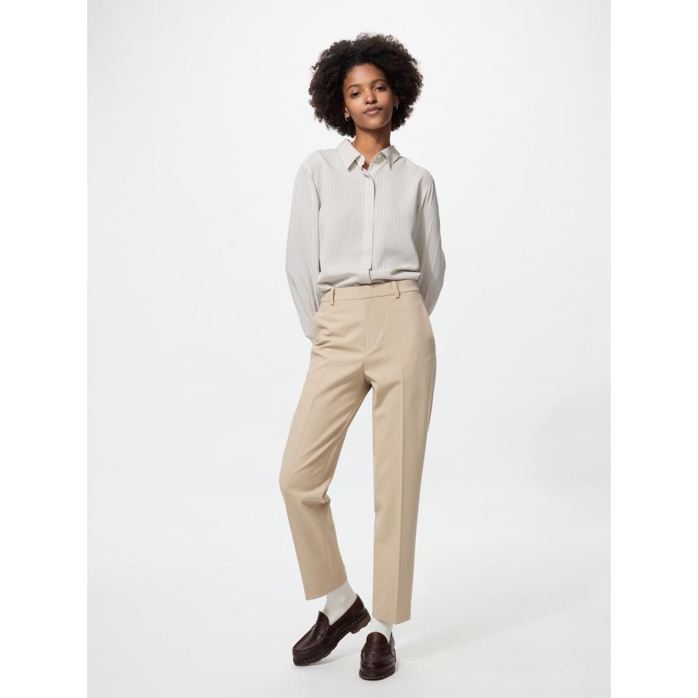 

Uniqlo Умные брюки по щиколотку длинные 05 GRAY/XS