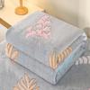 Bonenjoy 1pc Blanket Floral Style Bedspread Fleece Blanket Plaid Travel Shawl Sofa Nap Blankets Home Bedsheet manta