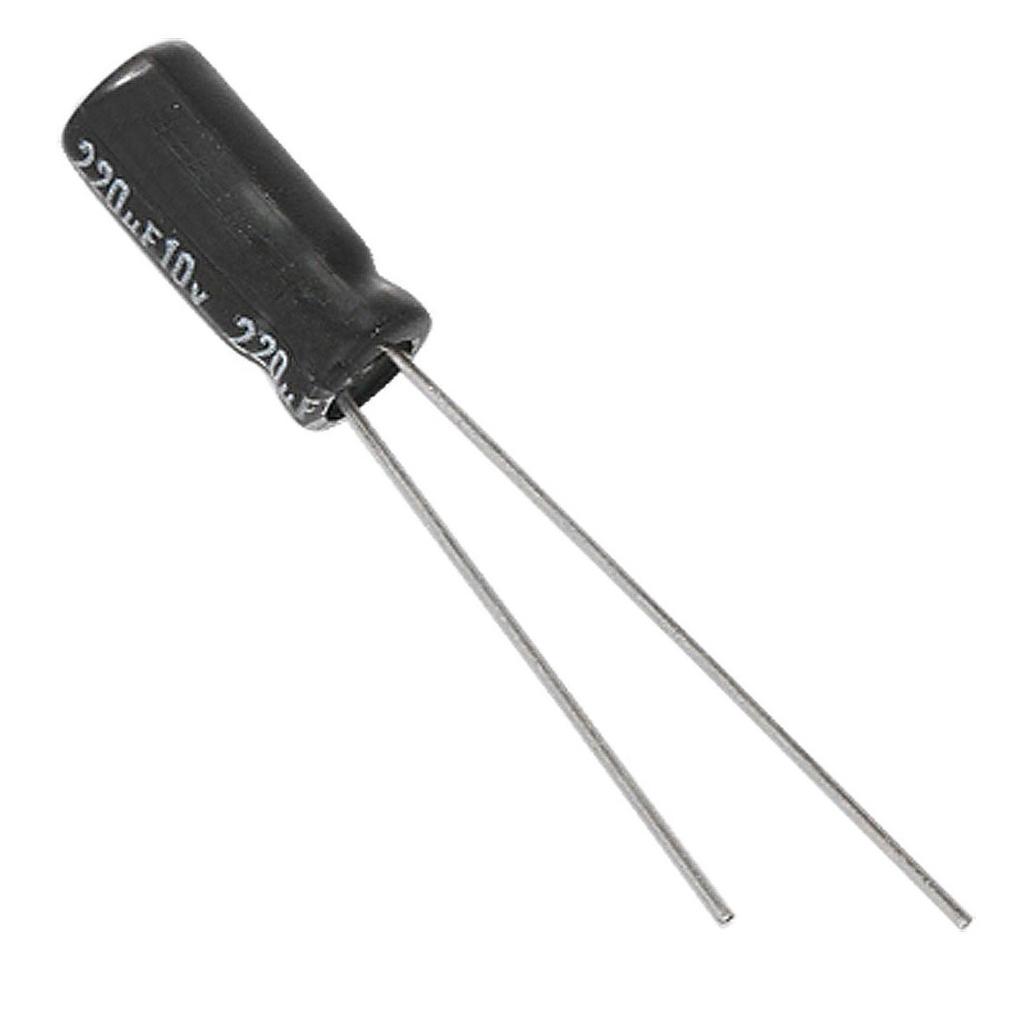 20 x 3.3uF 50V 105C Radial Electrolytic Capacitor 5x11