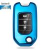 Honda Key Case Set: Compatible with Accord, Avancier, CRV, Vezel, Civic, XRV, Jade, Crider, Fit.