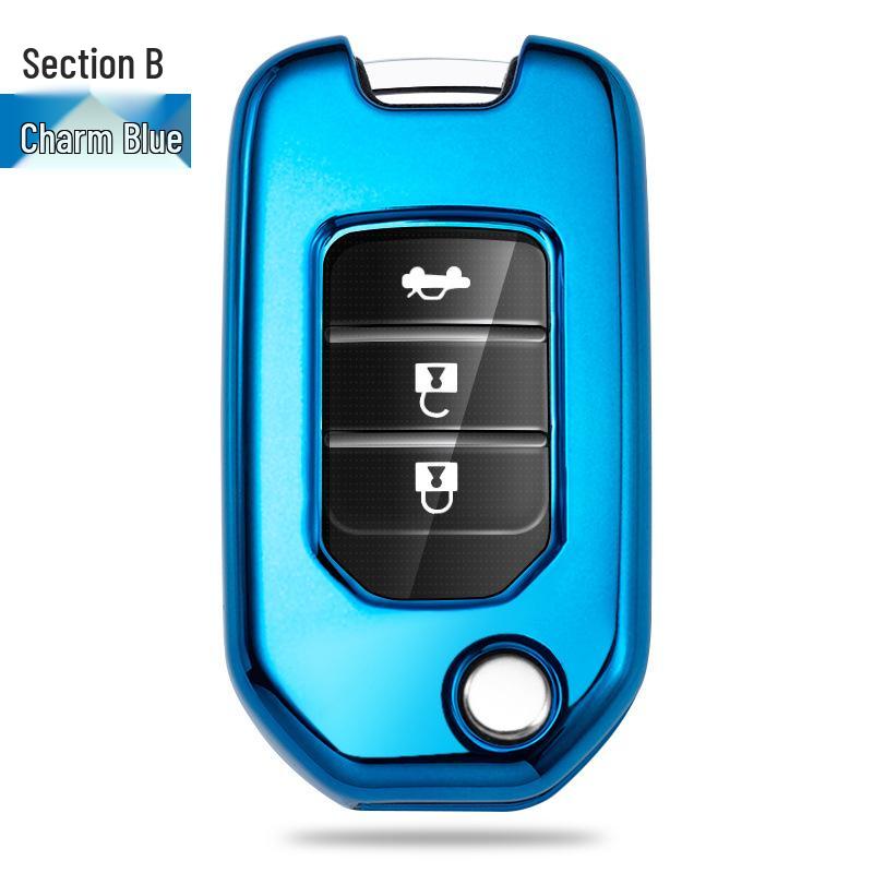 Honda Key Case Set: Compatible with Accord, Avancier, CRV, Vezel, Civic, XRV, Jade, Crider, Fit.