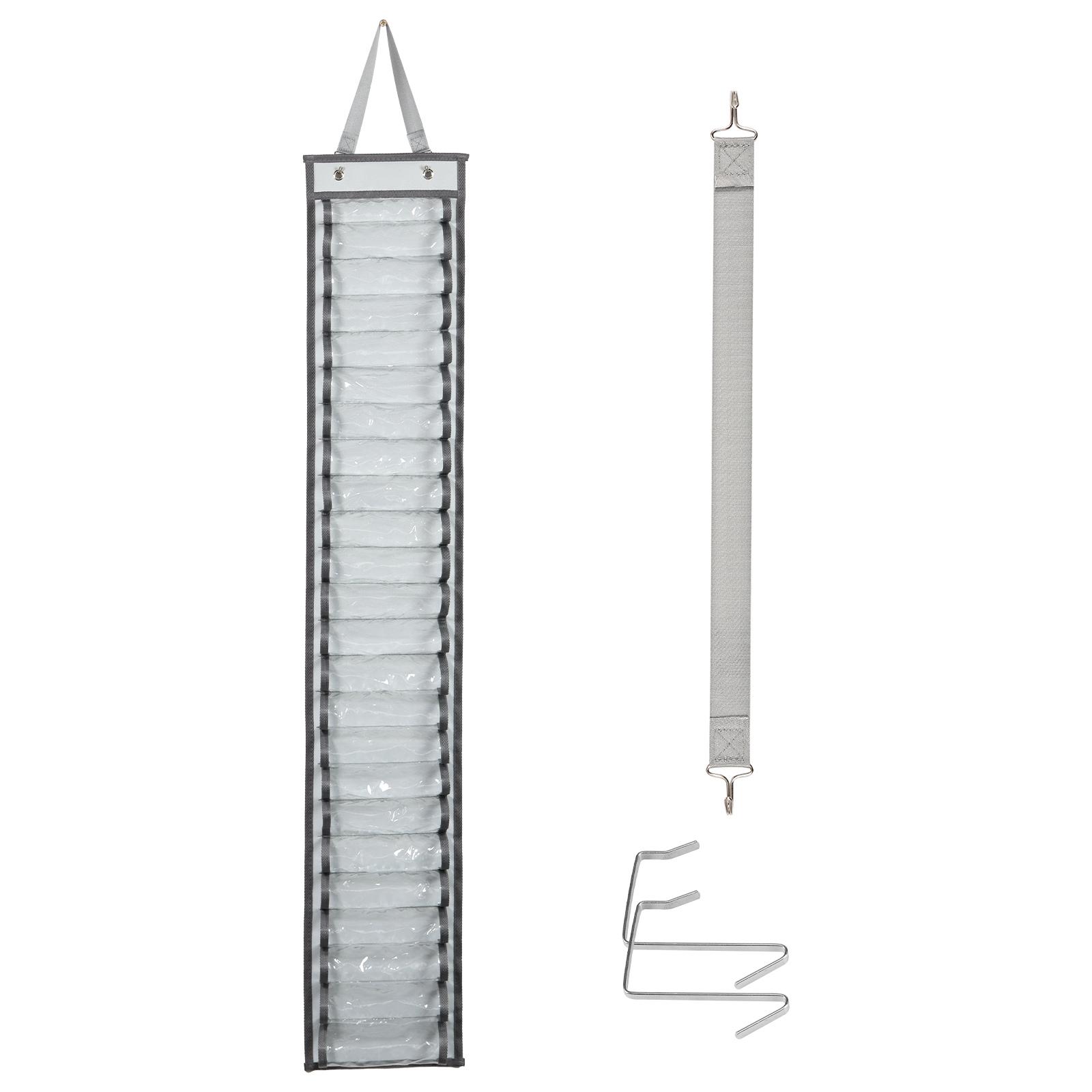 

1 Pc Multi-functional Vinyl Roll Holder 24/48 Compartments Craft Vinyl Storage Bag Wall Mount Craft Room Vinyl Organizer Rack